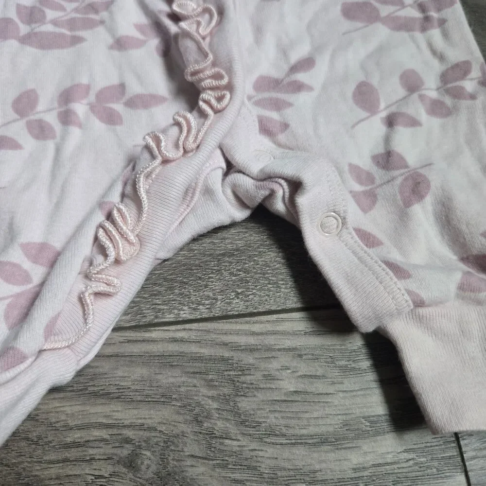 Lot Baby Essentials Modern Moments Gerber Newborn NB Sleeper Footie Romper Boho